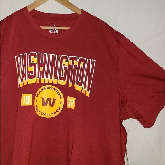 NFL Washington Football Team Maroon Short Sleeve Shirt Size 3XL - Picture 3 of 6